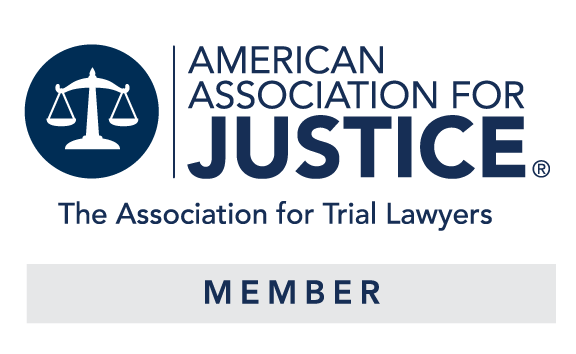 American Association for Justice member badge